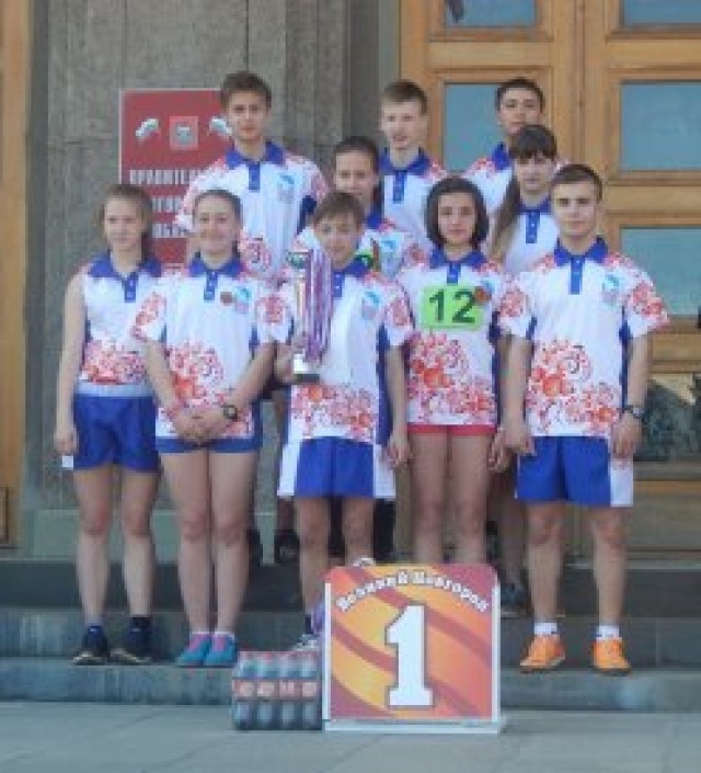 Спортсмены «Спарты» победители 69-ой легкоатлетической эстафеты.